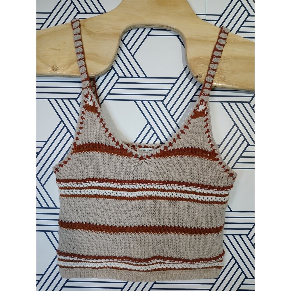 American Eagle Crochet Tank | Boho / Cottagecore / Festival